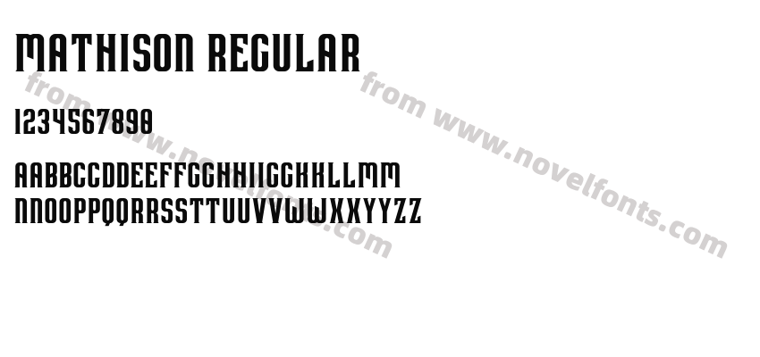 Mathison RegularPreview