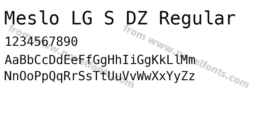 Meslo LG S DZ RegularPreview