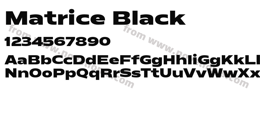 Matrice BlackPreview