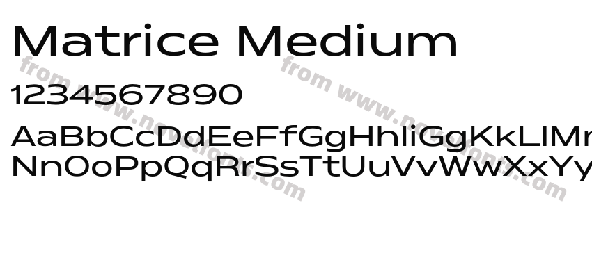 Matrice MediumPreview