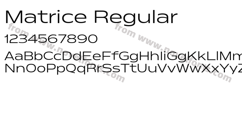 Matrice RegularPreview