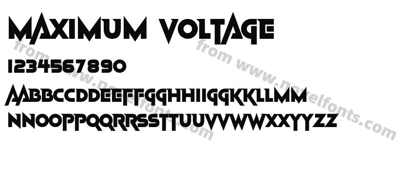 Maximum VoltagePreview
