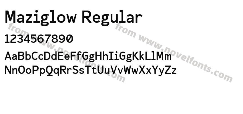 Maziglow RegularPreview