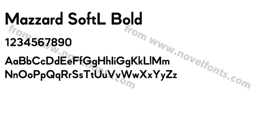 Mazzard SoftL BoldPreview