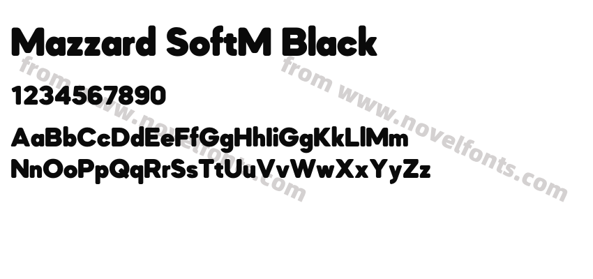 Mazzard SoftM BlackPreview