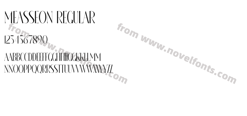 Measseon RegularPreview