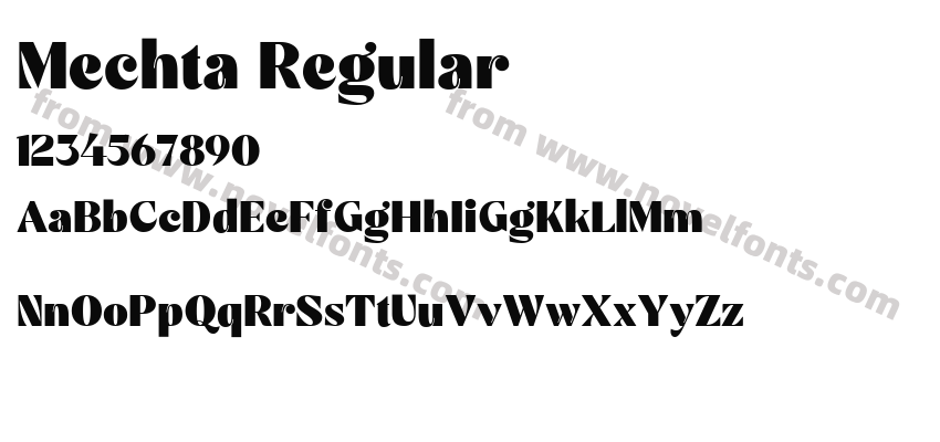 Mechta RegularPreview