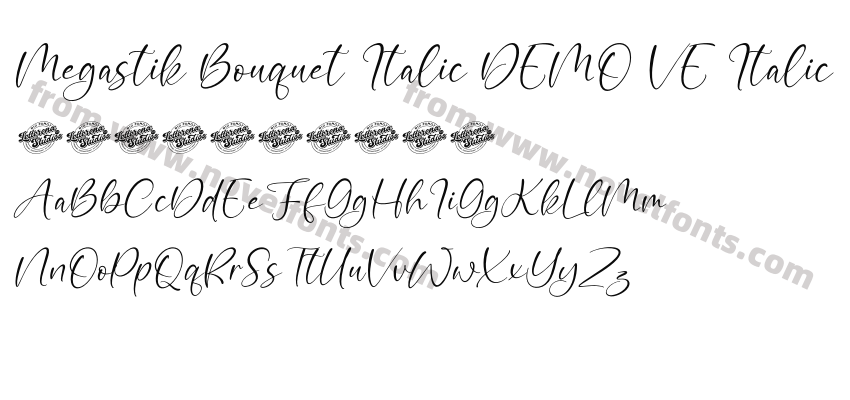 Megastik Bouquet Italic DEMO VE ItalicPreview