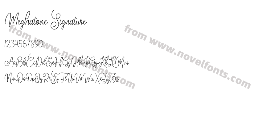 Meghatone SignaturePreview