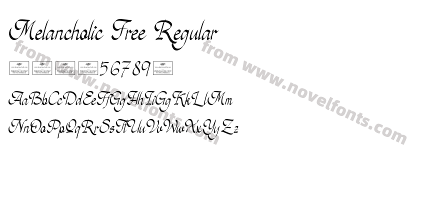 Melancholic Free RegularPreview