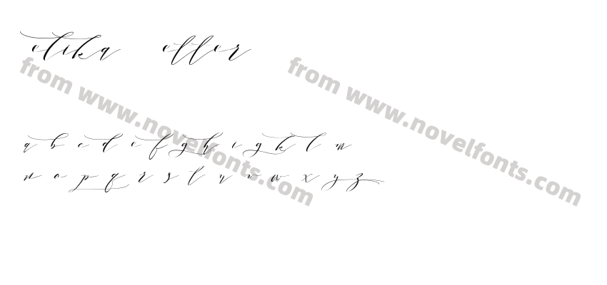 Melika Letter APreview