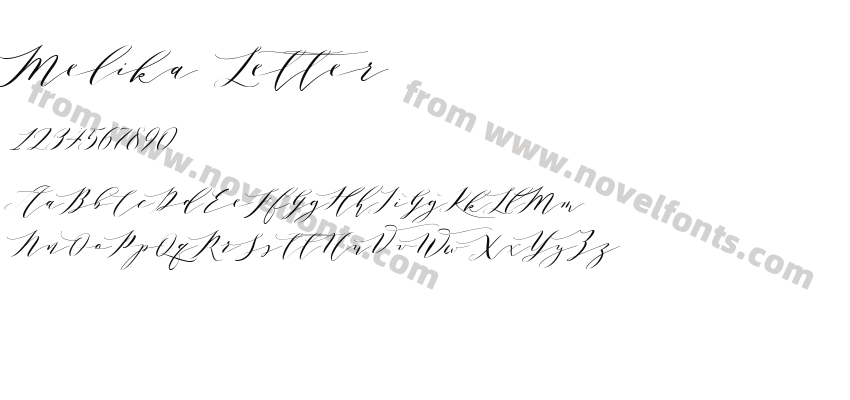 Melika LetterPreview