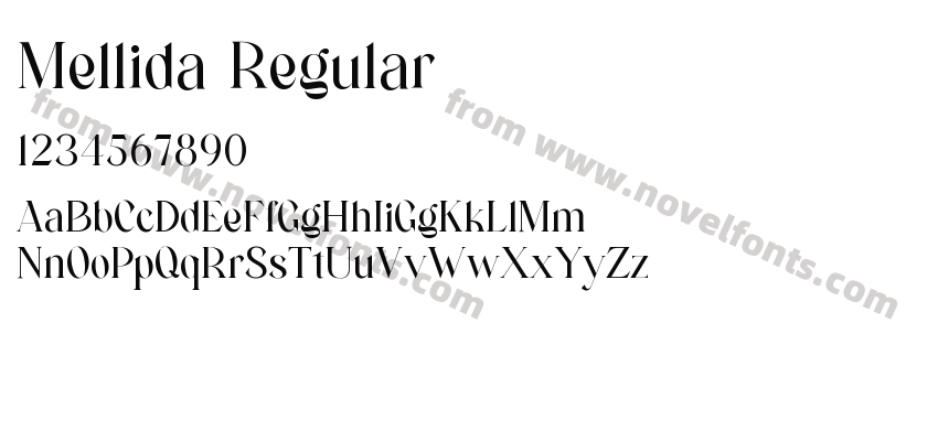 Mellida RegularPreview