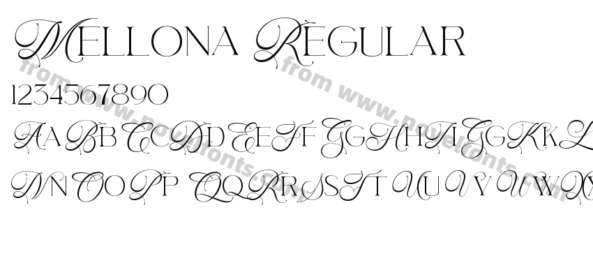 Mellona RegularPreview
