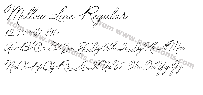 Mellow Line RegularPreview