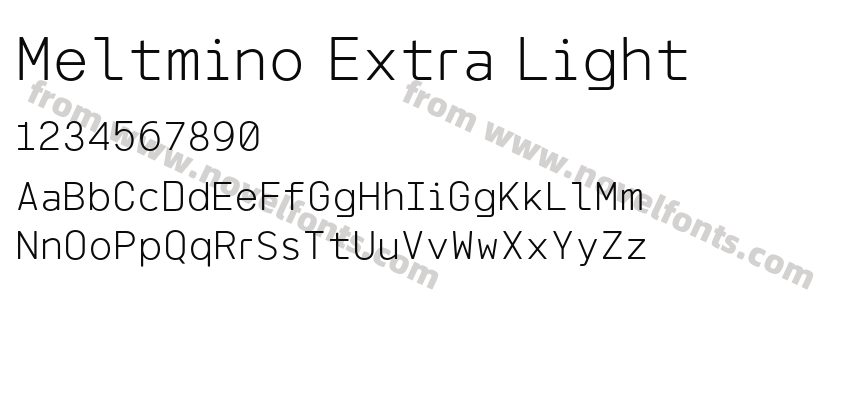 Meltmino Extra LightPreview