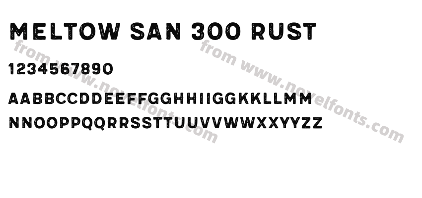 Meltow San 300 RustPreview