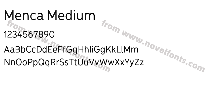Menca MediumPreview