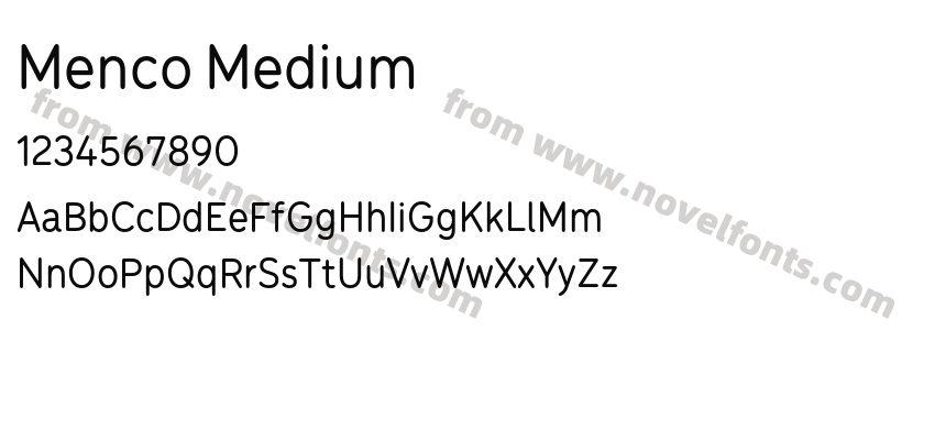 Menco MediumPreview