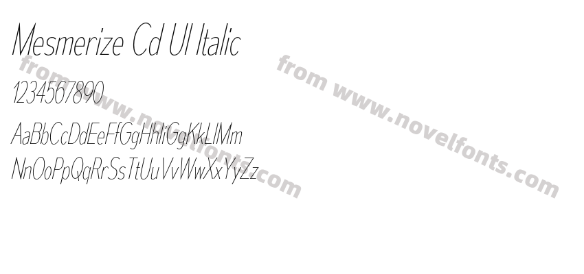 Mesmerize Cd Ul ItalicPreview