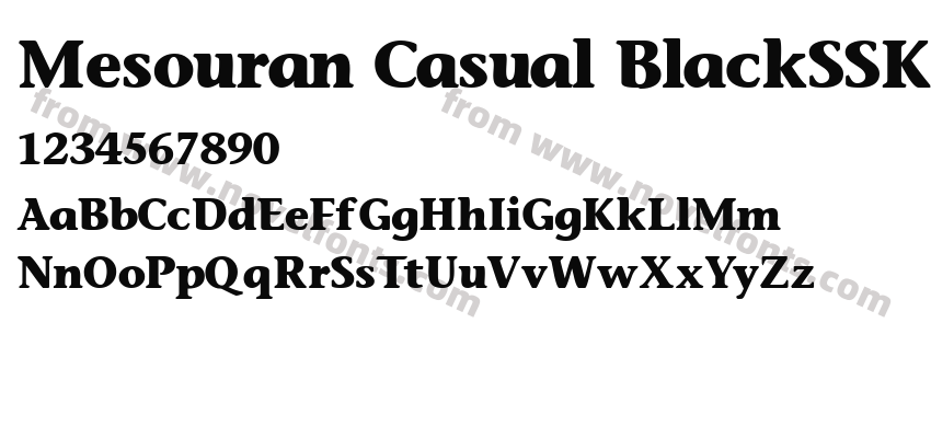 Mesouran Casual BlackSSKPreview