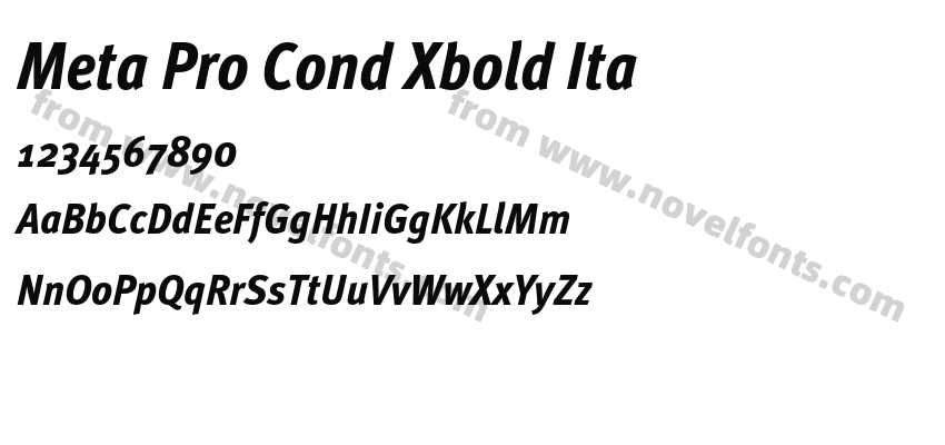 Meta Pro Cond Xbold ItaPreview