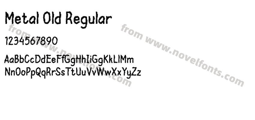 Metal Old RegularPreview