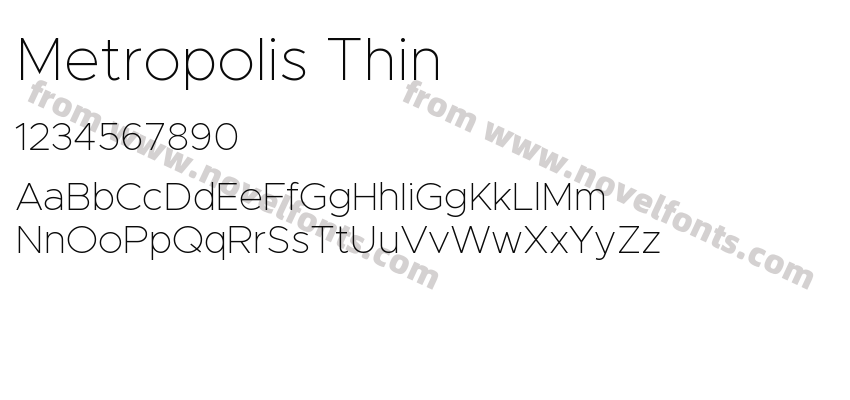 Metropolis ThinPreview