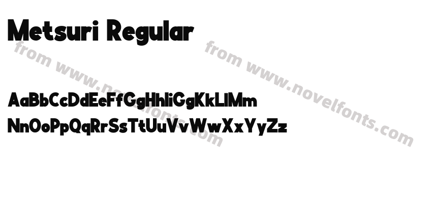 Metsuri RegularPreview