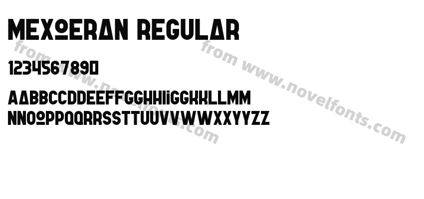 Mexoeran RegularPreview