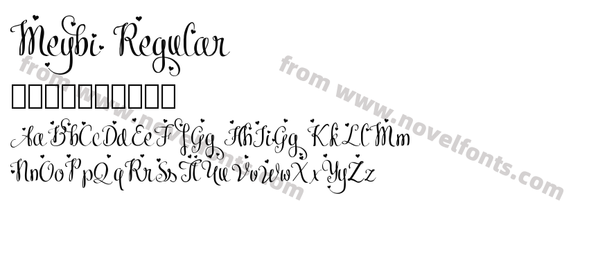 Meybi RegularPreview