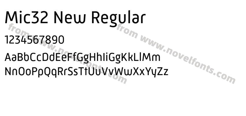 Mic32 New RegularPreview
