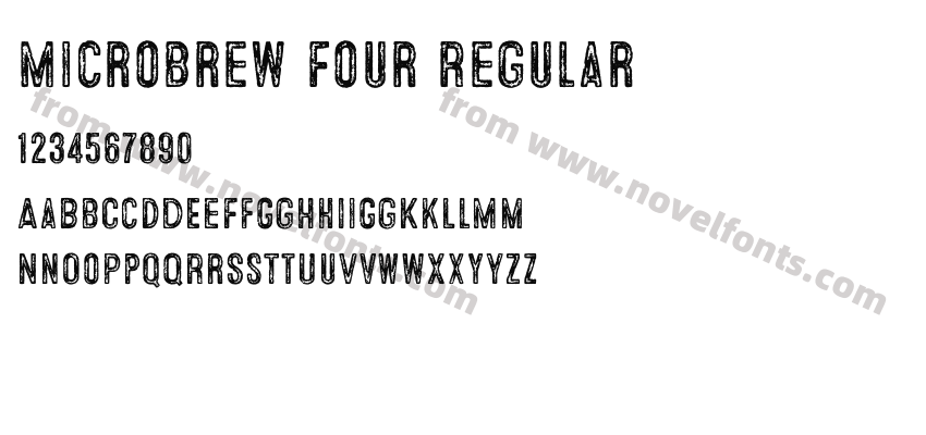 Microbrew Four RegularPreview