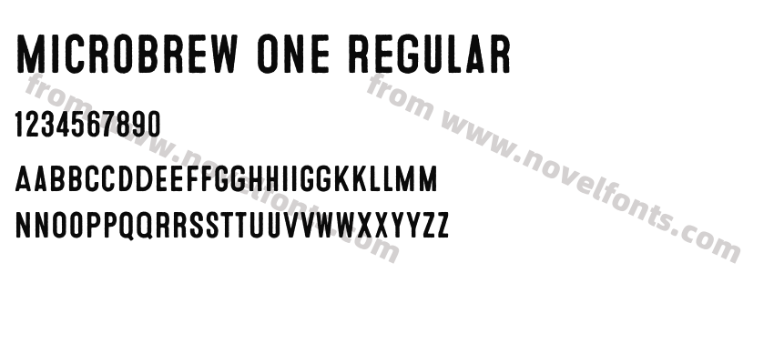Microbrew One RegularPreview