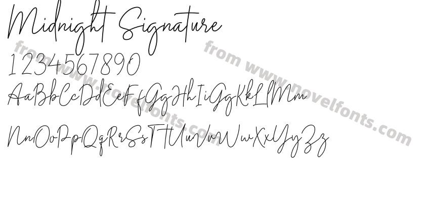 Midnight SignaturePreview