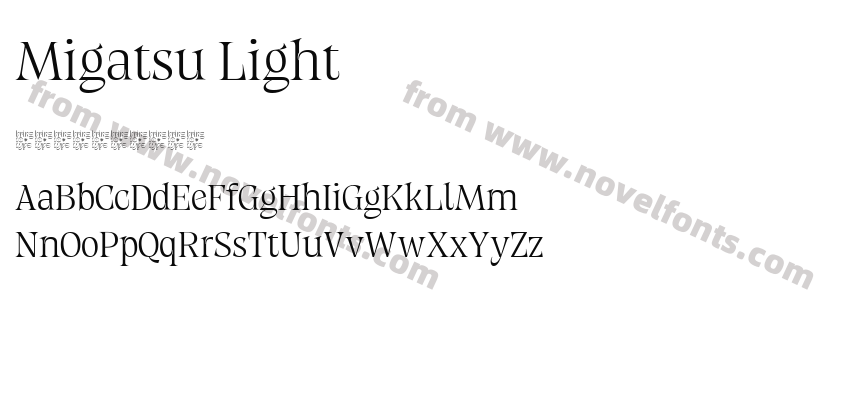 Migatsu LightPreview