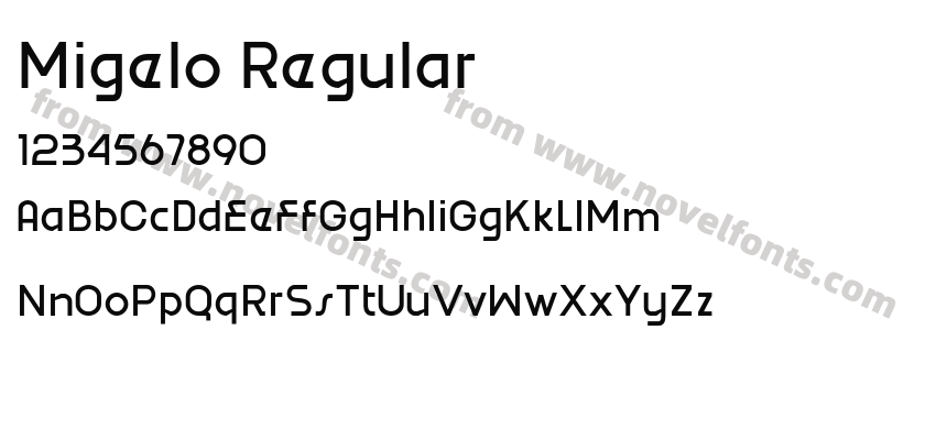 Migelo RegularPreview