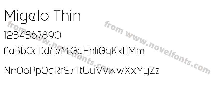 Migelo ThinPreview