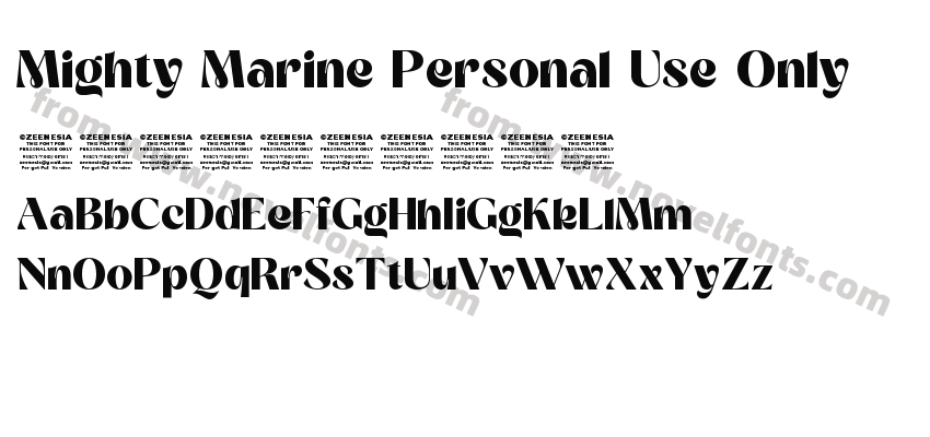Mighty Marine Personal Use OnlyPreview