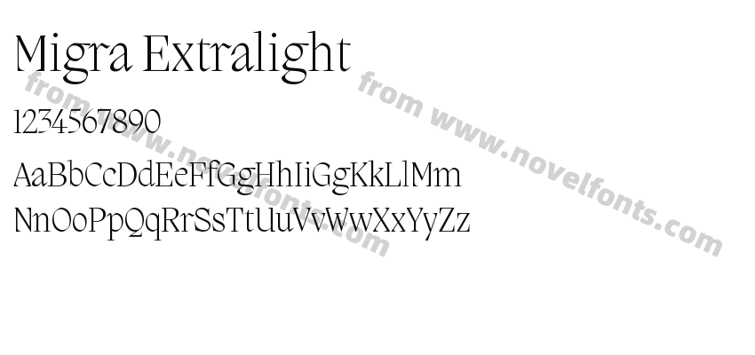Migra ExtralightPreview