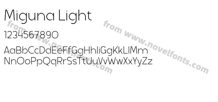 Miguna LightPreview