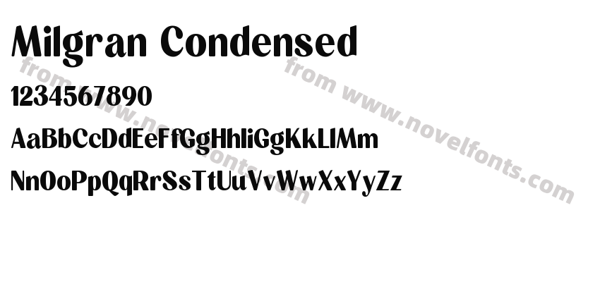 Milgran CondensedPreview