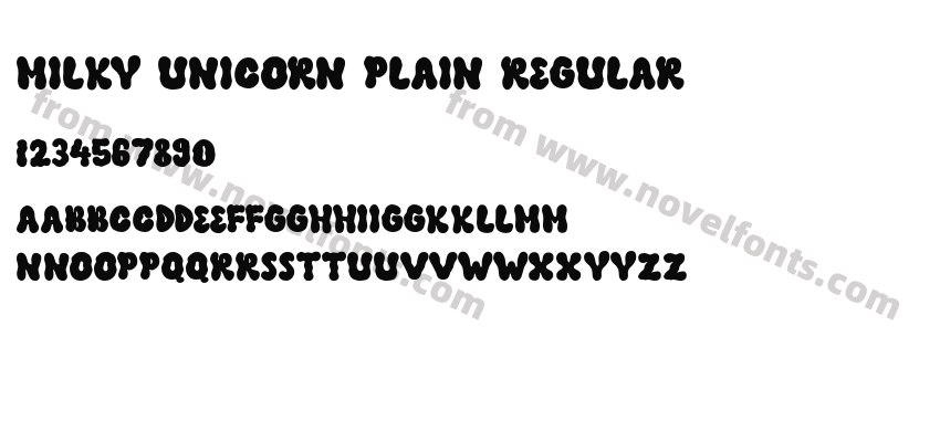 Milky Unicorn Plain RegularPreview