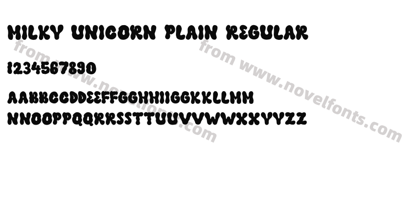Milky Unicorn Plain RegularPreview