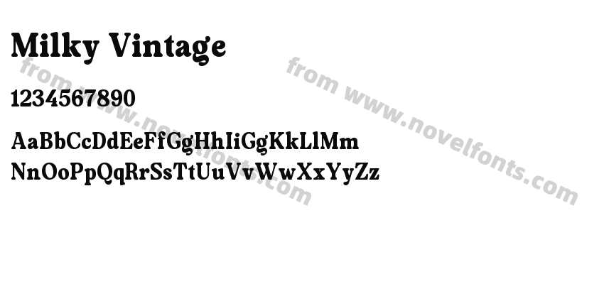Milky VintagePreview