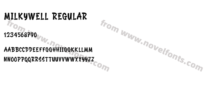 Milkywell RegularPreview