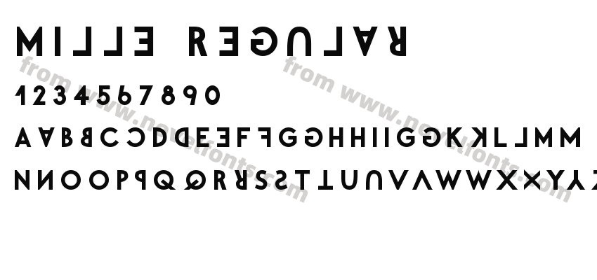 Mille RegularPreview