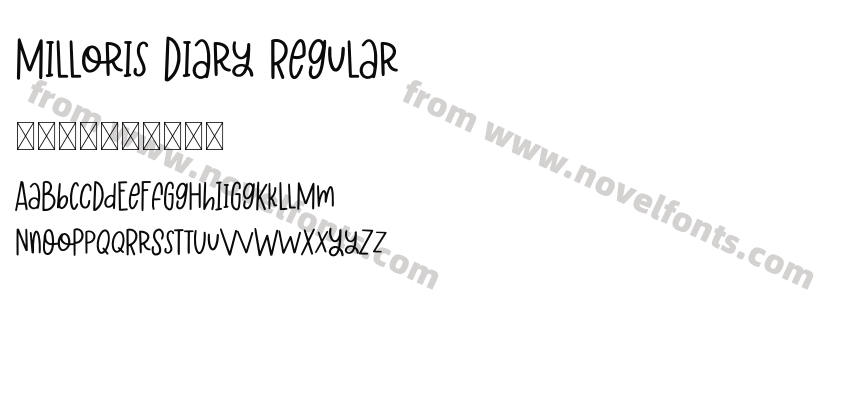 Milloris Diary RegularPreview