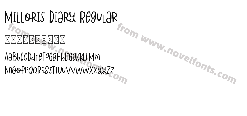 Milloris Diary RegularPreview