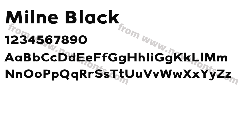 Milne BlackPreview